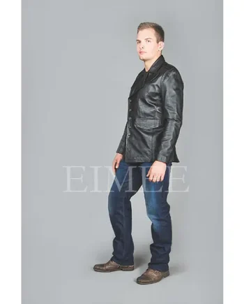 Men's Leather Jacket (Edward)