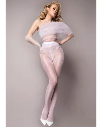 Ballerina Wedding Touch Venus White Tights