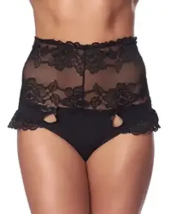 Perfect Fit Black High Waist Panty