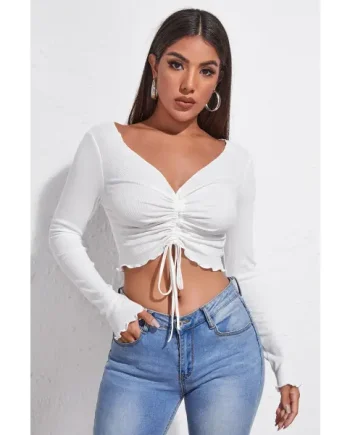 Deluxerie Crop Top Edyna