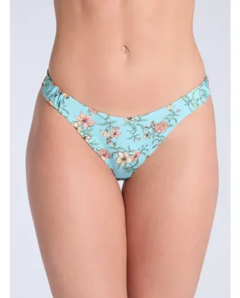 Cortona ruched brazilian bikini bottoms