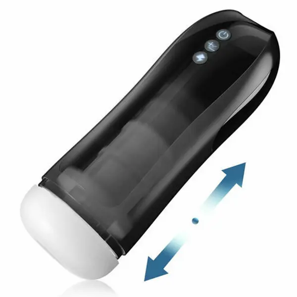 Thrusrting Masturbation Cup 360° Wrapped Intense Electric Pocket Pussy Male Stroker