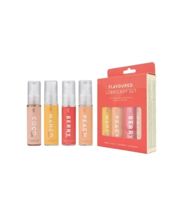 Loving Joy Flavoured Lubricant Set (4 Pack)