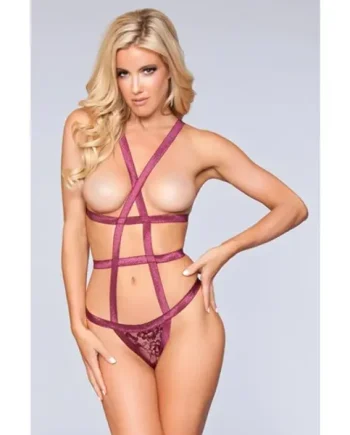 Mariah Teddy – Burgundy