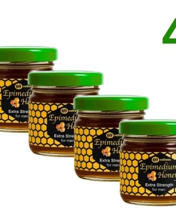 4 x Epimedium Honey for Men 40g. - Enhance Your Sexual Pleasure