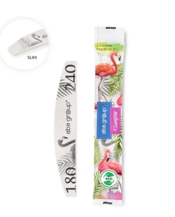 Aba Group SAFE PACK NAIL FILE HALF MOON SLIM 180/240