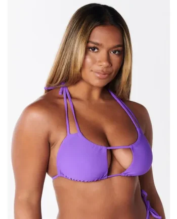 Paros cut out bikini top