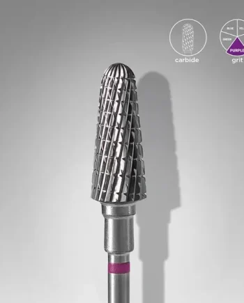 Staleks Carbide Nail Drill Bit FRUSTUM 6mm/14mm PURPLE