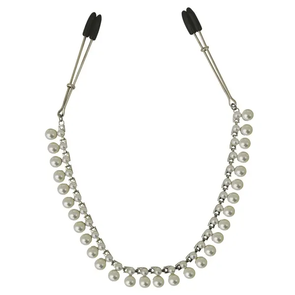 Sincerely Pearl Chain Nipple Clips