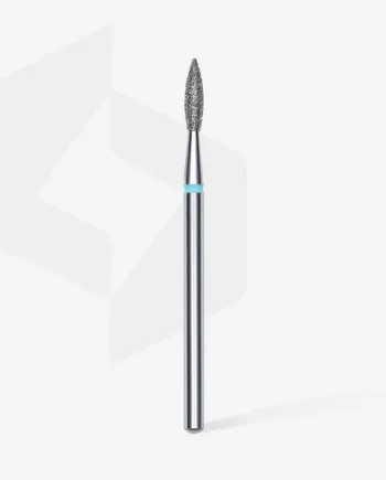 Staleks Diamond Nail Drill Bit POINTED FLAME BLUE