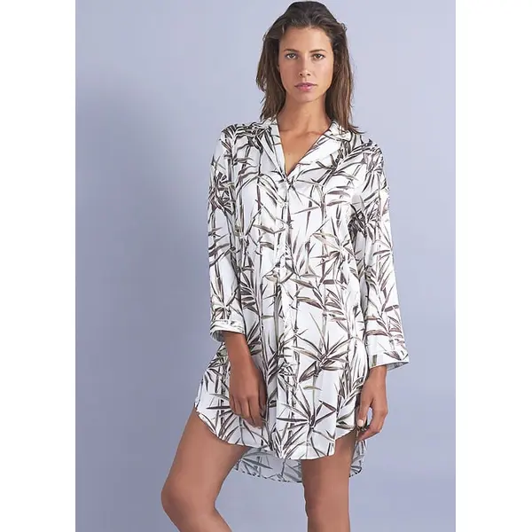 Mimi Holliday Cap Ferrat Silk Nightshirt