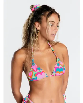 Dominica triangle bikini top