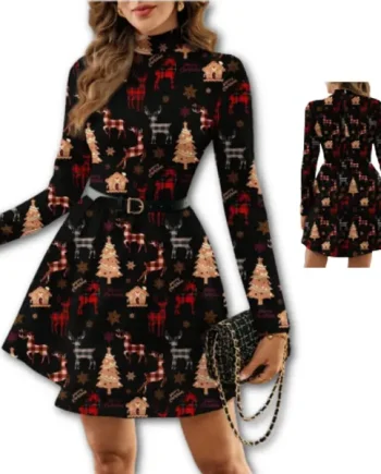 Christmas Short Dress