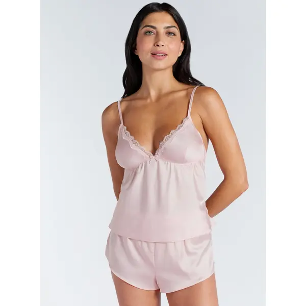 Kaya satin short cami set