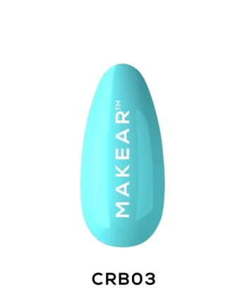Makear Color RUBBER BASE CRB03 Turquise 8ml
