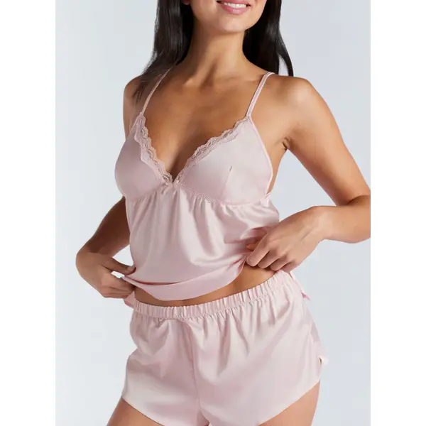 Kaya satin short cami set