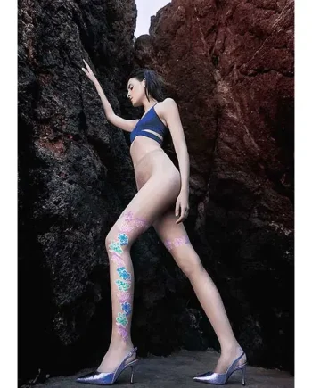Trasparenze Belel Floral Tights
