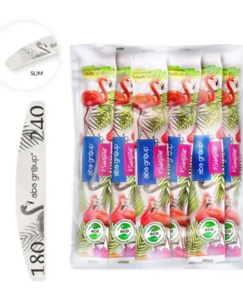 Aba Group SAFE PACK NAIL FILE HALF MOON SLIM 180/240 25pcs.