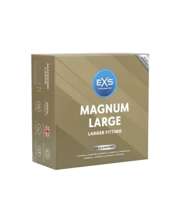 EXS Boxed Large Magnum Condoms 48