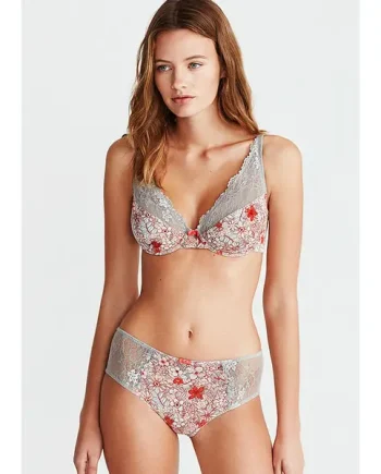 Promise Tisbe Flora Soft Cup Bra With Matching Brief