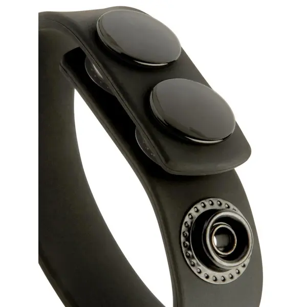 Silicone Cock Strap • Neon Black
