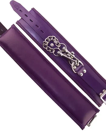 Rouge Garments Wrist Cuffs Padded Purple