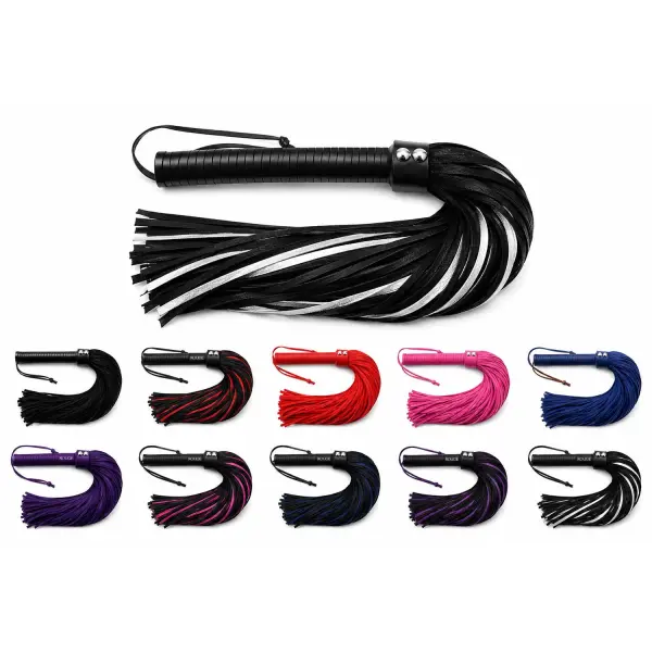 Suede Flogger Leather Handle