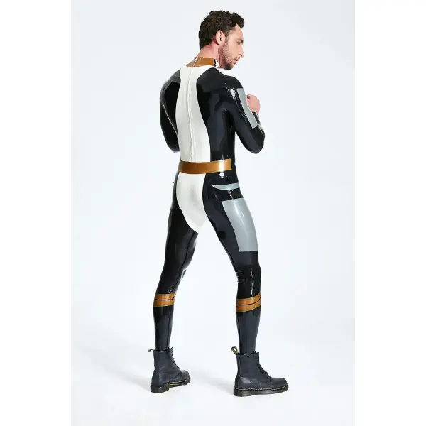 Latex Male Centaurus Catsuit