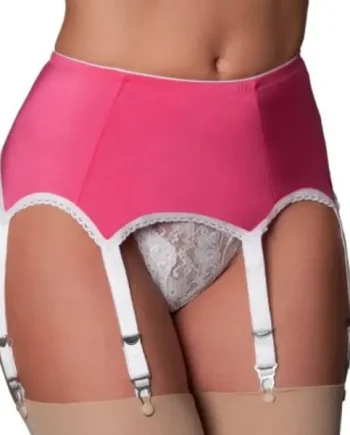 Pink Suspender Belt