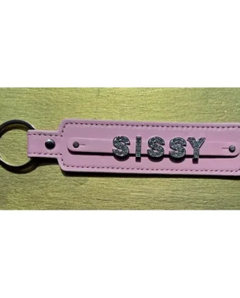 Sissy Rhinestone Keyring Pink TSRK1