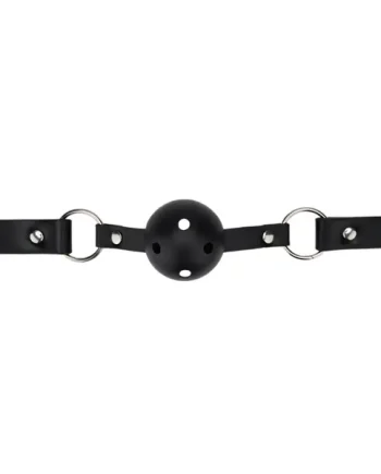 Bound to Play Breathable Ball Gag Black