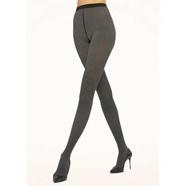 Wolford Two Toned Patterned Tights