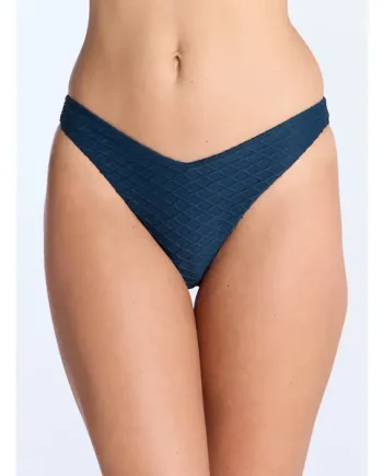 Marguerite texture brazilian bikini bottoms