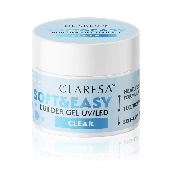 Claresa SOFT&EASY Builder Gel Clear 12ml