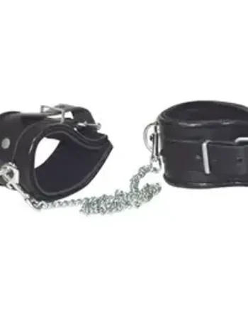 Zado Leather And Chain Ankle Leg Restraint