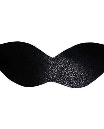 Black leather mask