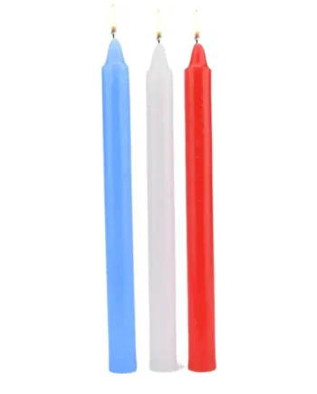 Bound to Play. Hot Wax Candles (3 Pack)