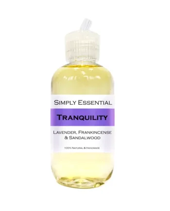 TRANQUILITY MASSAGE OIL with Lavender, Frankincense & Sandalwood 100ml