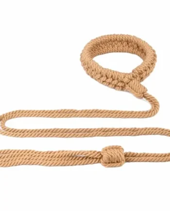 Brand new ⭐ Bondara Shibari Rope Bondage Pre-Tied Collar And Leash 😉