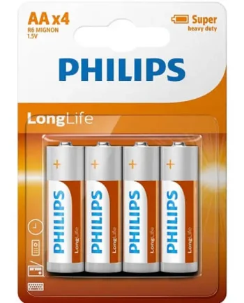 4 Pack AA Size Batteries