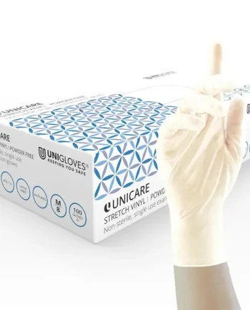 Unigloves Stretch Vinyl Powder & Latex Free Gloves