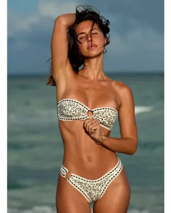 Samoa bandeau bikini top