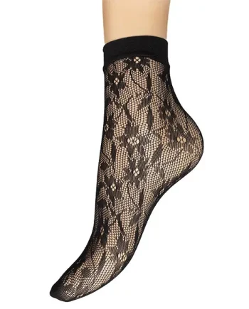 Charnos Floral Net Anklet