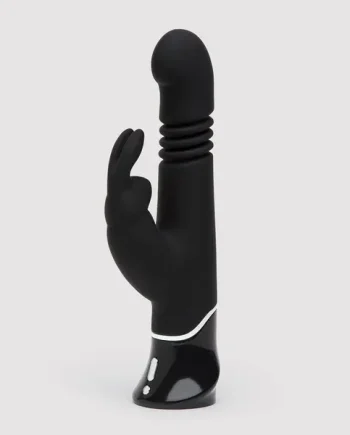 Rechargeable Thrusting G-Spot Rabbit Vibrator – Greedy Girl – Fifty Shades