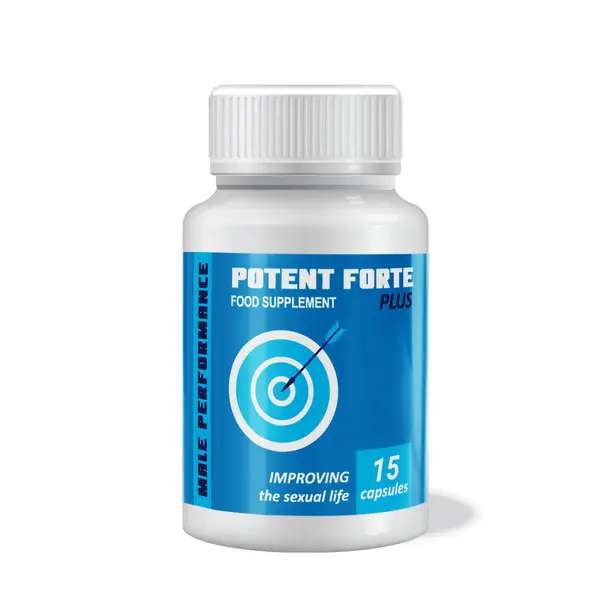Potency capsules - Potent Forte Plus, 15 capsules
