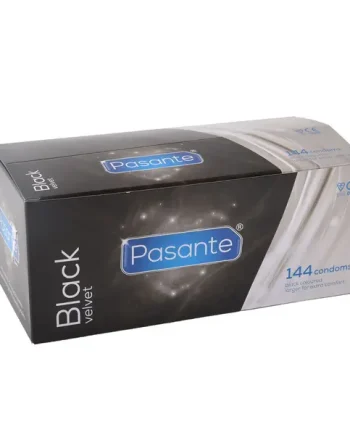 Pasante Black Velvet (Wider) Condoms (144 Pack)
