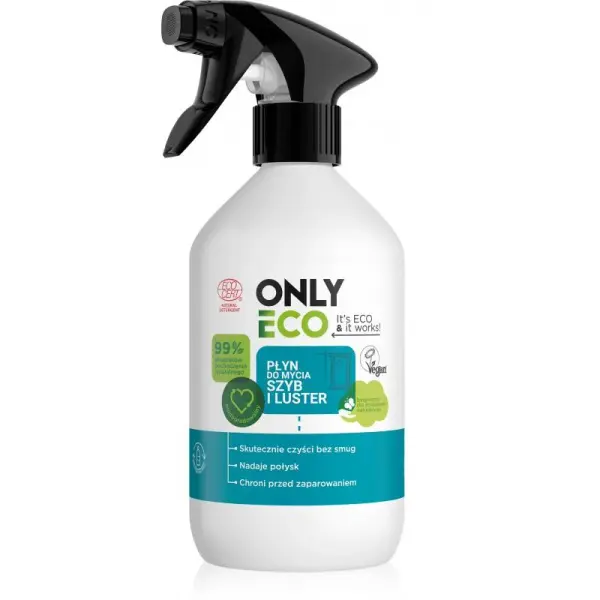 OnlyEco – Window & Mirror Cleaner 500ml