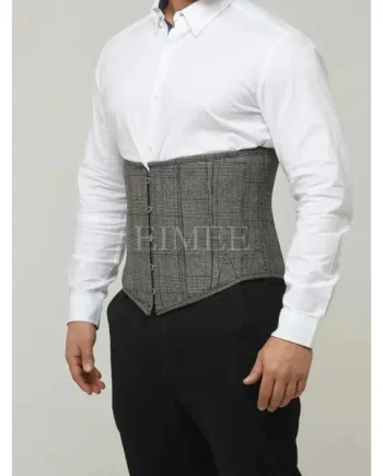 Men's Grey Corset – Underbust