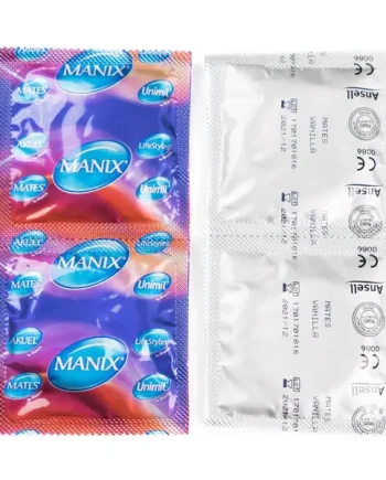 Mates By Manix Vanilla Flavoured Condoms