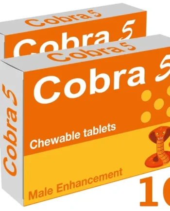 Enhance Your Sexual Performance with Cobra 5 Erection Stimulant Pills (2 Boxes)